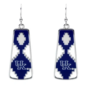 Kentucky Wildcats Officially Licensed Aztec Earrings - Picture 1 of 1