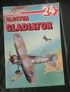 Gloster Gladiator Monografie Lotnicze 24 by Bartłomiej Belcarz - Picture 1 of 2