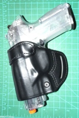 Blackhawk Compact Askins 420522BK-L LH Italian Leather Holster For Beretta PX4 - Image 1 of 4