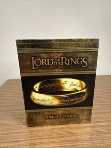 The Lord of the Rings Extended Trilogy Blu Ray Boxset Blu-ray New Not Sealed! - Picture 1 of 24