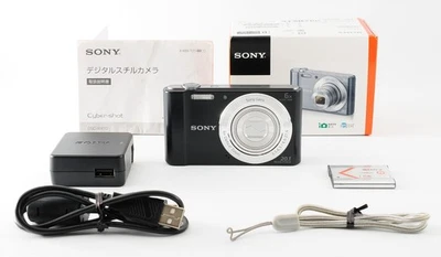 [N MINT]  Sony Cyber-shot DSC-W810 Black Compact Digital Camera From JAPAN  #220 - Image 1 of 4