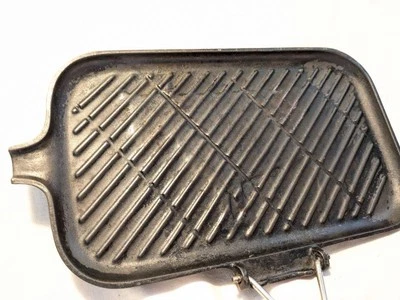 Vintage Le Creuset Cast Large Grill Pan Cast Iron Professional Cookware - Image 1 of 4