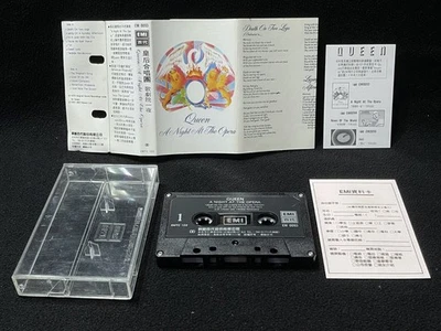 Queen A Night At The Opera Taiwan Ltd Edition Cassette Tape 1991 RARE Promo Card - Image 1 of 4