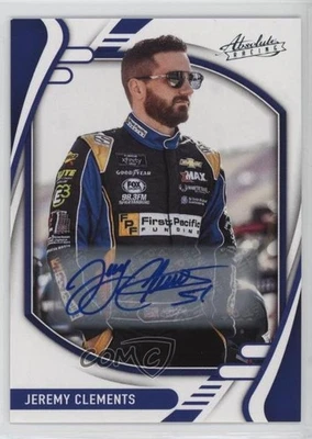 2022 Panini Chronicles Absolute Auto Jeremy Clements #8 - Image 1 of 3