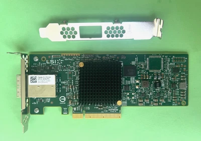 0J91FN Dell LSI 9300-8e 12Gb/s  SAS  PCIex8 Controller Karte SAS9300-8e Full ink - Bild 1 von 4