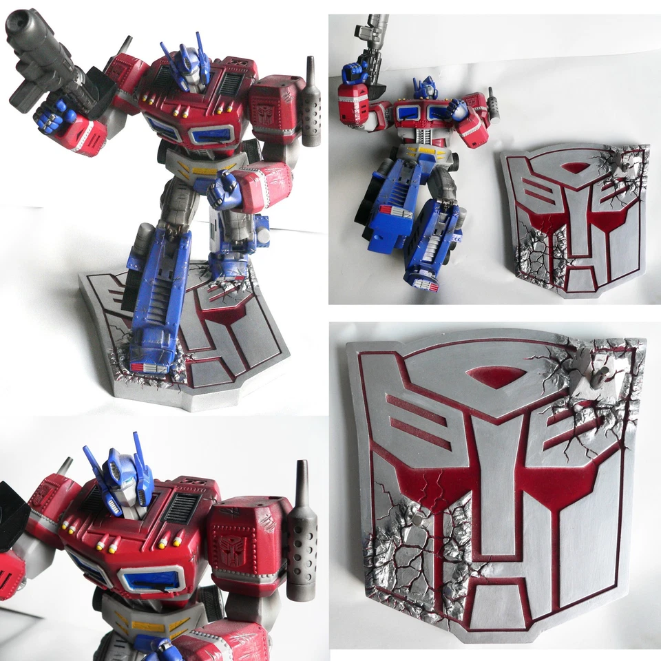 БОЛЬШАЯ 12-ДЮЙМОВАЯ ПОЛНАЯ СТАТУЯ АВТОБОТА ОПТИМУСА ПРАЙМА G1 — ЧИТАЙТЕ — ПАЛИСАДОВЫЕ ТРАНСФОРМЕРЫ - Изображение 1 из 4