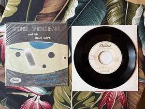 Gene Vincent & His Blue Caps – Be Bop A Lula / Woman Love Japan Promo 7” - Picture 1 of 2