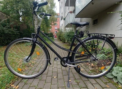City-Fahrrad 28Zoll KTM-Unise schwarz restauriert - Bild 1 von 4