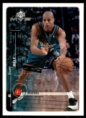 1999-00 Upper Deck MVP Bison Dele Detroit Pistons #44 - Image 1 of 2