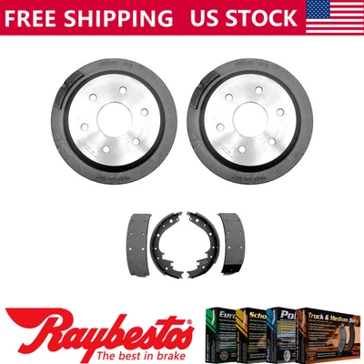 Kit trasero tambores de freno y zapatas de freno para Chevrolet K2500 1996-1998 - Raybestos Foto 1 de 4