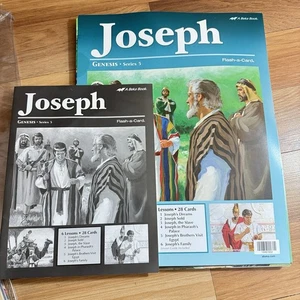 A Beka Book Flash-A Card Joseph Series 5 Genesis Flash Cards & Teacher Book - Picture 1 of 3