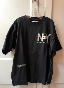 ZARA Boys 9-10 EUC! Black "NY Positive Tour" T Shirt Cotton - Picture 1 of 4