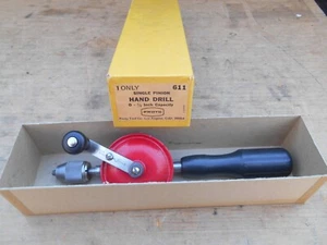 Vintage PROTO #611 Egg Beater Hand Drill Tool in Original Box Los Angeles CA NOS - Picture 1 of 5