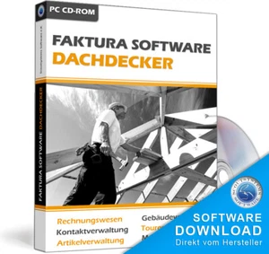 Dachdeckersoftware,Dachdecker Software Rechnungsprogramm,Dachdeckerprogramme,EDV - Bild 1 von 12