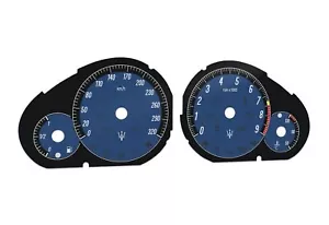 Maserati GranTurismo, Quattroporte - Speedometer dials MPH to KM/H Gauges - Picture 1 of 6