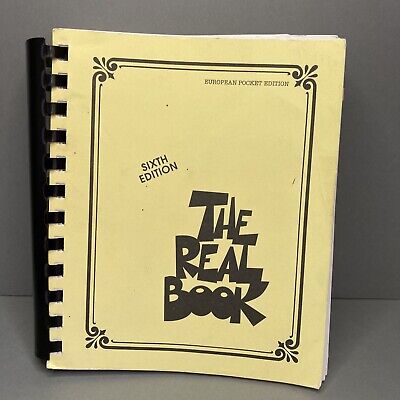 The Real Book Paperback Sixth Pocket Edition HAL Leonard 2007