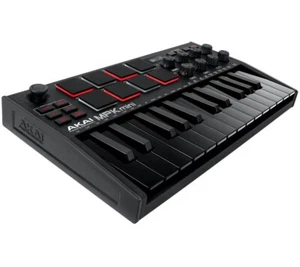 Akai MPK Mini MK3 25-Key Compact USB Keyboard & Pad Controller w Software Black - Picture 1 of 6