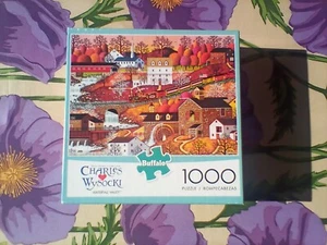 Rarität Charles Wysocki "Waterfall Valley" 1000 Teile Puzzle - vollständig - Bild 1 von 5