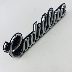1985-1992 Cadillac Deville Emblem Logo Symbol Badge Front Grille Chrome OEM F90 - Picture 1 of 9