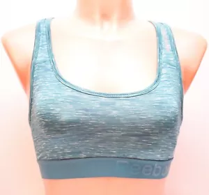 Sujetador deportivo para mujer Reebok de soporte medio (REW171BR01006) color azul puerto, XS - Imagen 1 de 9