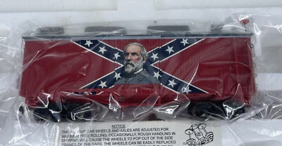 HAWTHORNE Village Bachmann train Civil War Confederate ROBERT E LEE Boxcar ON30 - Image 1 of 4