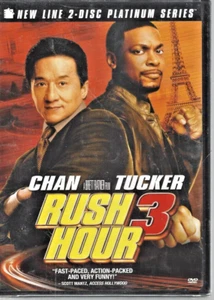 New & Sealed - Rush Hour 3 (DVD 2007 Platinum Edition) Chris Tucker, Jackie Chan - Picture 1 of 2