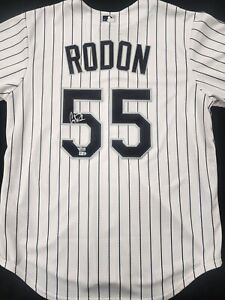 Carlos Rodon Signed Chicago White Sox Pin Stripe Jersey Fanatics MLB Holo