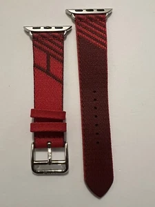 Apple Watch Hermès - 41 mm Single Tour Jumping Rouge de Cœur/Rouge H Band. - Picture 1 of 14