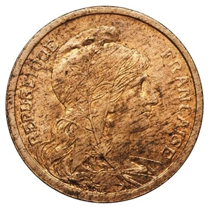 France - 2 centimes Dupuis 1899 bronze SUP F.110/3 Gad.107 KM.841 pièce monnaie - Picture 1 of 2