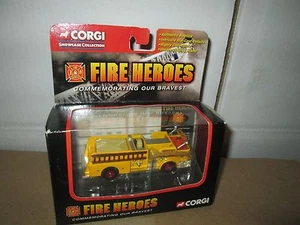 CORGI FIRE heroes  ALF 900 series PUMPER TRUCK yellow 2002 1/64  - Picture 1 of 3