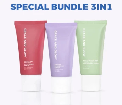 Suero desodorante suave Grace and Glow enrollable para aclarar la piel de las axilas 50 ml Foto 1 de 4