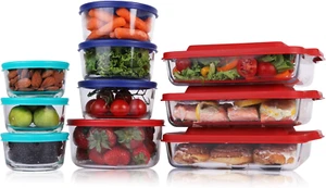 Meal Prep Glass Food Storage Containers (20-Piece Set) - Picture 1 of 12