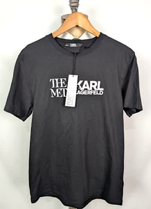 Neu mit Etikett Karl Lagerfeld The Met Museum T-Shirt Gr. M Kurzarm Baumwolle schwarz - Bild 1 von 7