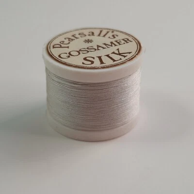 PEARSALL'S Gossamer Silk Gray Thread Fly Tying Material 45 Meter spools #4 - Image 1 of 4