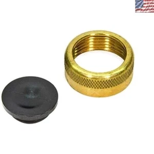 High-Pressure 1 Inch PEX Supply Cap - Durable Brass for Plumbing Solutions - Picture 1 of 4
