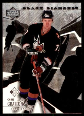 2003-04 Upper Deck Black Diamond #31 Chris Gratton 3dVzO8 - Image 1 of 2