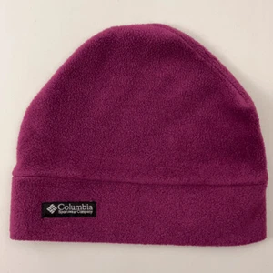 Retro Columbia Plum Purple Fleece Winter Ski Hat Youth L/XL - Picture 1 of 6