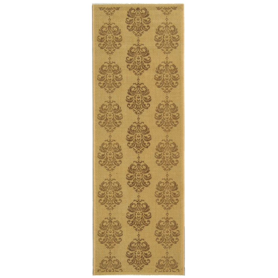 Natural/Brown St.Martin Indoor/Outdoor Rug 2' 3 x 10' Runner - Image 1 of 1
