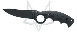 Fox Knives Alaskan Hunter FX-621B Fixed Blade Knife Black BECUT Stainless G10 - Picture 1 of 2