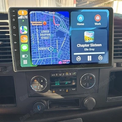 For Chevrolet Silverado 1500 2500 3500 2007-2014 Android 15 Carplay Radio GPS - Image 1 of 4