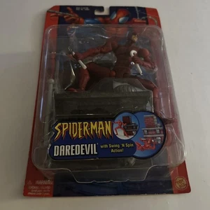 2003 Spider-Man Daredevil Swing N Spin Action Sigillato Marvel Toy Biz Nuovo con scatola - Foto 1 di 6