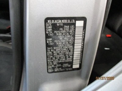 Intercooler 1.6L MR16DDT Right Hand Front Thru 4/12 Fits 11-12 JUKE 418429 Foto 1 de 4