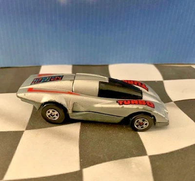 Hot Wheels 1985 Crack-Ups Exotic Top Bopper SILBER BW Hong Kong - Bild 1 von 2