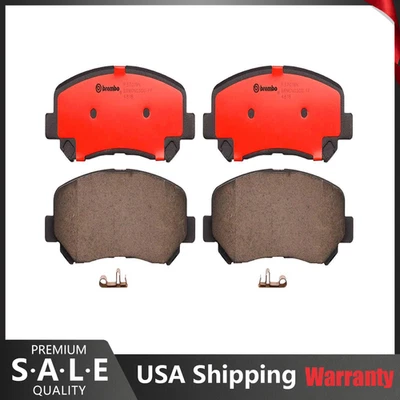 Juego de pastillas de freno de disco cerámicas delanteras Brembo P37019N para Dodge Dart Jeep Cherokee Foto 1 de 3