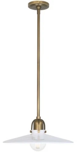 Robert Abbey 615 Rico Espinet Arial 1 Light 16 inch Pendant - Brass - Image 1 of 1