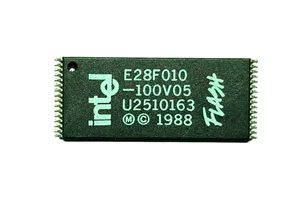 E28F010 100nS 128Kbx8 Flash memory TSOP-32 Genuine Intel part tested x 1 pcs - Picture 1 of 1