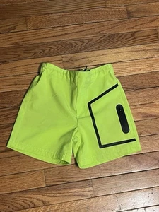 Boys Board Shorts Swim Trunks - Size Small 8 - Lime Green - NWOT - Picture 1 of 6