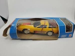 Remote Control Car Road Runner TurboVette Yellow Corvette CUMBERLAND TOYS untest - Picture 1 of 7