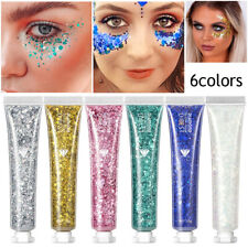 Women Glitter Eye Shadow Shimmer Face Jewels Pigment Body Face Glitter Gel Crea√