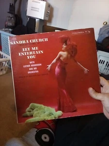 Sandra Church Let Me Entertain You LP Columbia 6 Eye CL 1461 Mono - Picture 1 of 8